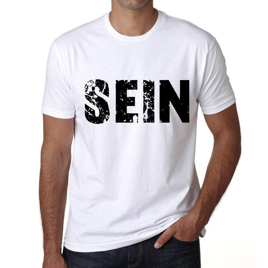 Mens Tee Shirt Vintage T Shirt Sein X-Small White 00560 - White / Xs - Casual