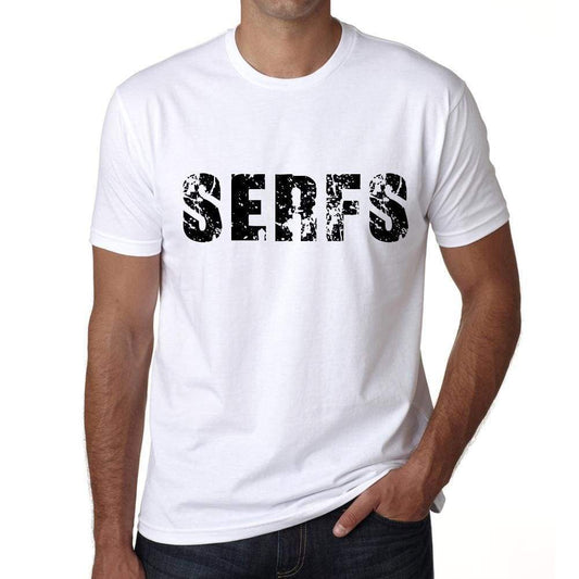 Mens Tee Shirt Vintage T Shirt Serfs X-Small White - White / Xs - Casual