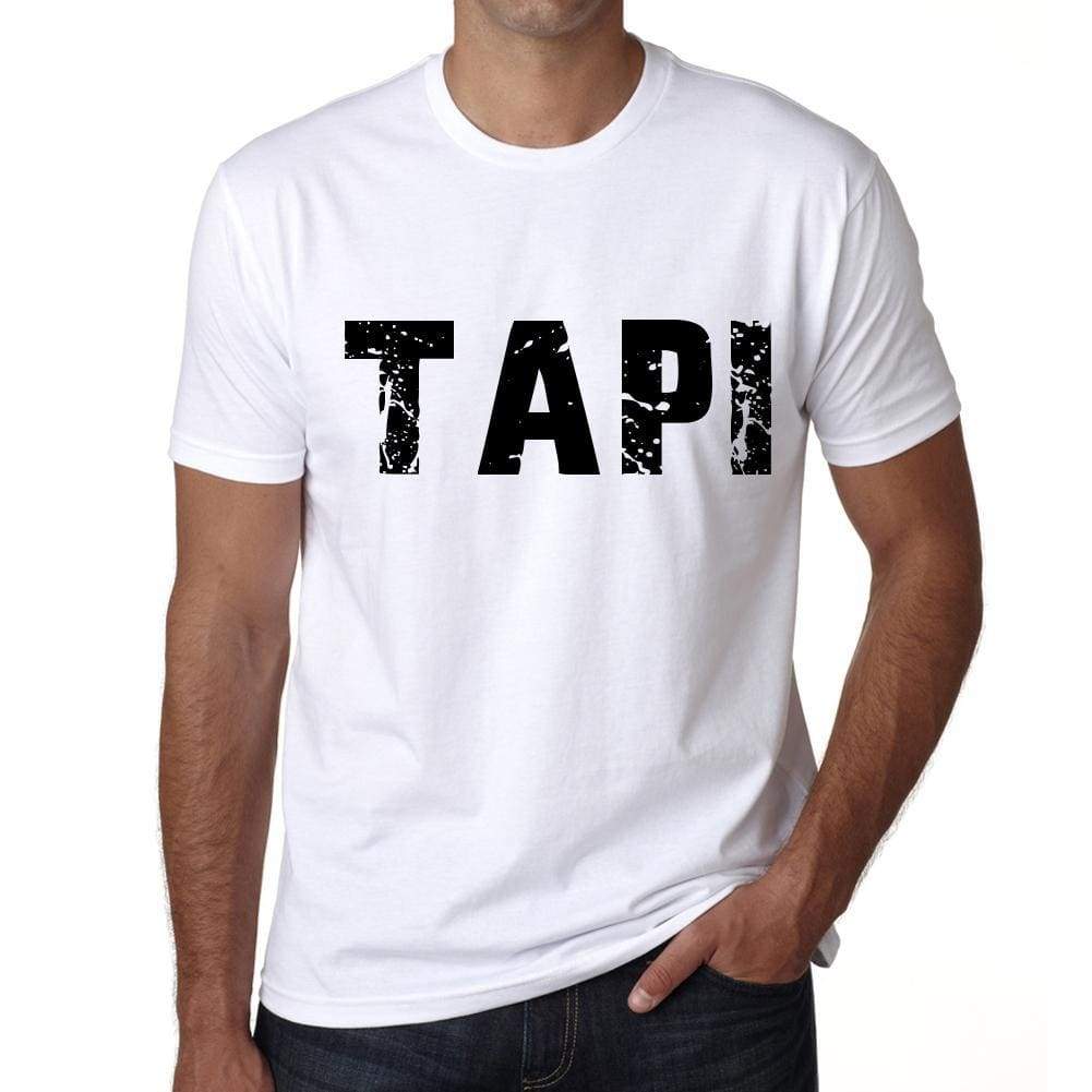 Mens Tee Shirt Vintage T Shirt Tapi X-Small White 00560 - White / Xs - Casual