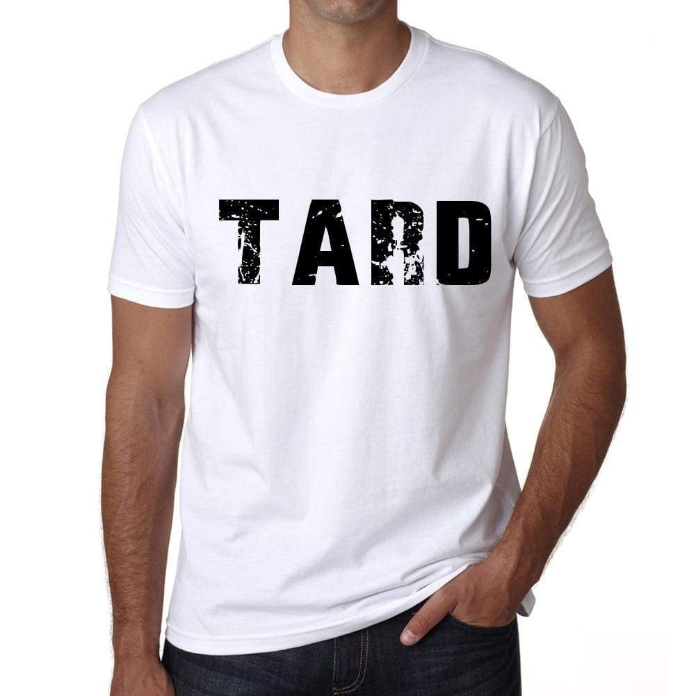 Mens Tee Shirt Vintage T Shirt Tard X-Small White 00560 - White / Xs - Casual