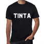 Mens Tee Shirt Vintage T Shirt Tinta X-Small Black 00558 - Black / Xs - Casual