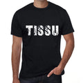 Men's Tee Shirt Vintage T shirt Tissu X-Small Black 00558