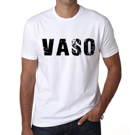 Mens Tee Shirt Vintage T Shirt Vaso X-Small White 00560 - White / Xs - Casual