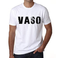 Men's Tee Shirt Vintage T shirt Vaso X-Small White 00560