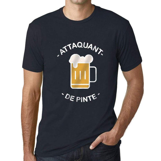 Mens Vintage Tee Shirt Graphic T Shirt Attaquant De Pinte Denim - Denim / Xs / Cotton - T-Shirt