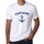 Mens Vintage Tee Shirt Graphic T Shirt Capitaine White - White / Xs / Cotton - T-Shirt