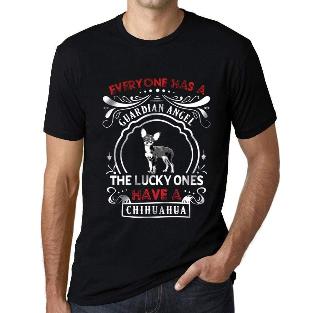 Mens Vintage Tee Shirt Graphic T Shirt Chihuahua Dog Deep Black - Deep Black / Xs / Cotton - T-Shirt