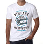Mens Vintage Tee Shirt Graphic T Shirt Genuine Riders 1953 White - White / Xs / Cotton - T-Shirt
