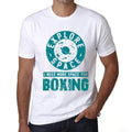 Men's Vintage Tee Shirt Graphic T shirt I Need More Space For BOXING White