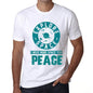 Mens Vintage Tee Shirt Graphic T Shirt I Need More Space For Peace White - White / Xs / Cotton - T-Shirt