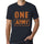 Mens Vintage Tee Shirt Graphic T Shirt One Army Navy - Navy / Xs / Cotton - T-Shirt
