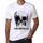 Mens Vintage Tee Shirt Graphic T Shirt Skull Awareness White - White / Xs / Cotton - T-Shirt
