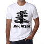 Mens Vintage Tee Shirt Graphic T Shirt Time For New Advantures Ann Arbor White - White / Xs / Cotton - T-Shirt