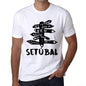 Mens Vintage Tee Shirt Graphic T Shirt Time For New Advantures Setúbal White - White / Xs / Cotton - T-Shirt
