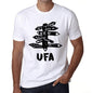Mens Vintage Tee Shirt Graphic T Shirt Time For New Advantures Ufa White - White / Xs / Cotton - T-Shirt