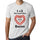 Mens Vintage Tee Shirt Graphic T Shirt Valentine Bacon - Vintage White / Xs / Cotton - T-Shirt