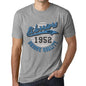 Mens Vintage Tee Shirt Graphic T Shirt Warriors Since 1952 Grey Marl - Grey Marl / Xs / Cotton - T-Shirt