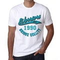 Men's Vintage Tee Shirt Graphic T shirt Warriors Since 1990 White
