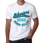Men’s Vintage Tee Shirt <span>Graphic</span> T shirt Warriors Since 2002 White - ULTRABASIC