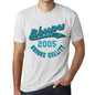 Mens Vintage Tee Shirt Graphic T Shirt Warriors Since 2005 Vintage White - Vintage White / Xs / Cotton - T-Shirt