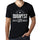 Mens Vintage Tee Shirt Graphic V-Neck T Shirt Live It Love It Budapest Deep Black - Black / S / Cotton - T-Shirt