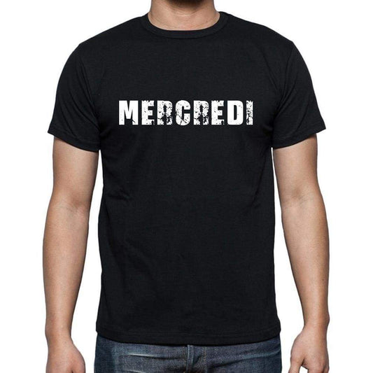 Mercredi French Dictionary Mens Short Sleeve Round Neck T-Shirt 00009 - Casual