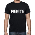 mérite, French Dictionary, Men's Short Sleeve Round Neck T-shirt 00009