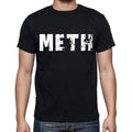 meth Herren Kurzarm-Rundhals-T-Shirt 00016