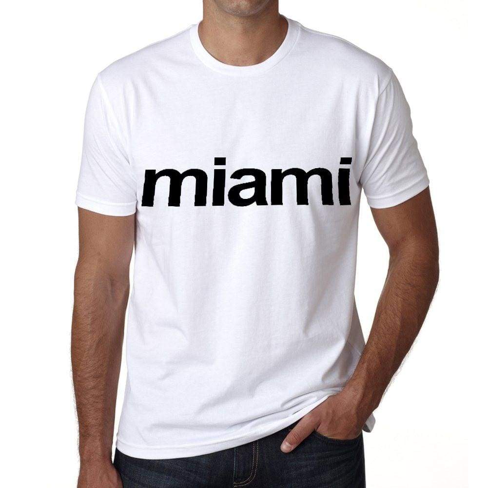 Miami Mens Short Sleeve Round Neck T-Shirt 00047