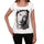 Michele Morgan Vintage Womens T-Shirt White Birthday Gift 00514 - White / Xs - Casual