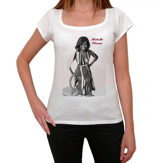 Michelle Obama T-Shirt For Women Short Sleeve Cotton Tshirt Women T Shirt Gift - T-Shirt