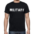 military Men's Short Sleeve Round Neck T-shirt , Black T-shirt EN