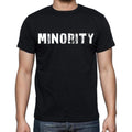 minority Men's Short Sleeve Round Neck T-shirt , Black T-shirt EN