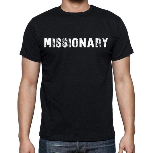 Missionary Mens Short Sleeve Round Neck T-Shirt - Casual