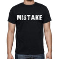 mistake Men's Short Sleeve Round Neck T-shirt , Black T-shirt EN