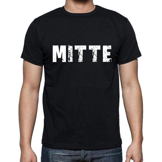 Mitte Mens Short Sleeve Round Neck T-Shirt - Casual