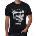 Models, Real Men Love Models Men's T shirt Black Birthday Gift 00538