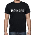 moindre, French Dictionary, Men's Short Sleeve Round Neck T-shirt 00009