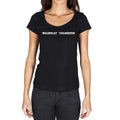 molekular technikerin, Women's Short Sleeve Round Neck T-shirt 00021