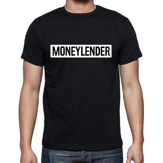 Moneylender T Shirt Mens T-Shirt Occupation S Size Black Cotton - T-Shirt