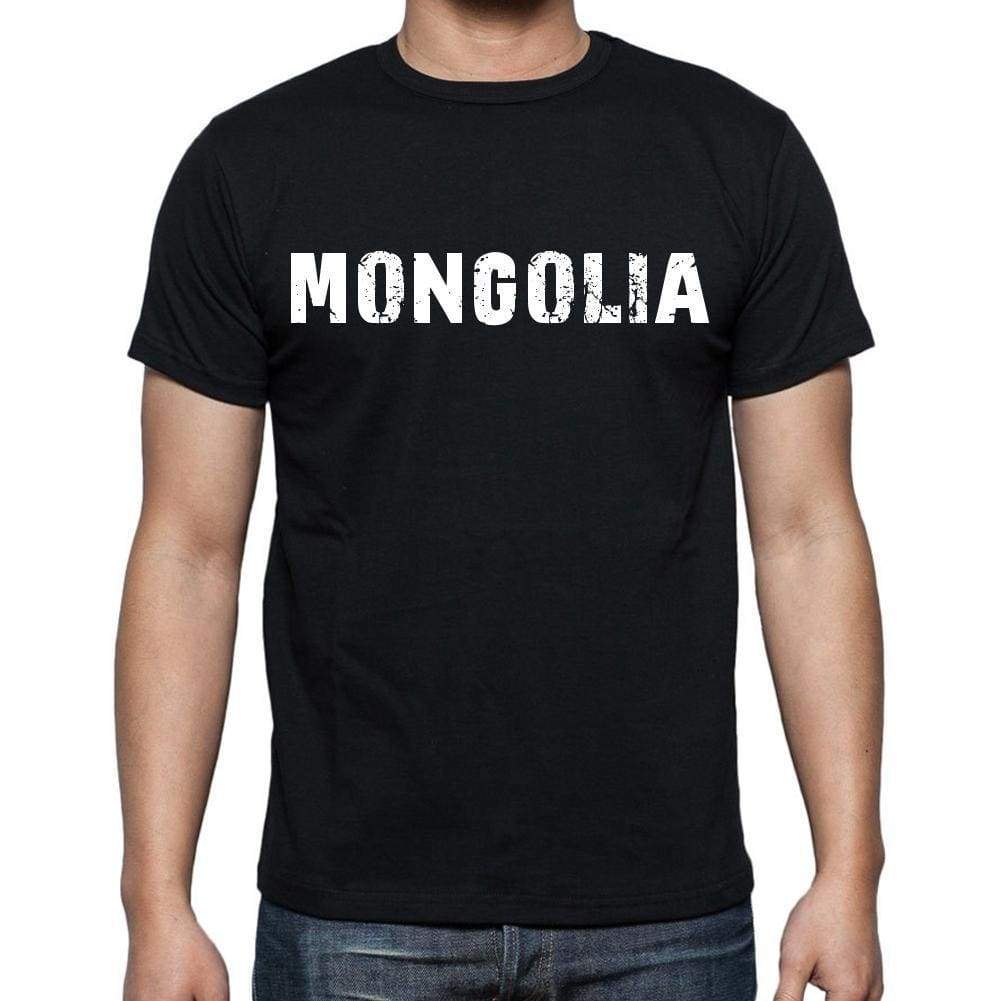 Mongolia T-Shirt For Men Short Sleeve Round Neck Black T Shirt For Men - T-Shirt