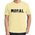moral Men's Short Sleeve Round Neck T-shirt 00043