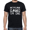 MORGAN Family Gang Tshirt, Men's Tshirt, Black Tshirt, Gift T-shirt 00033 Round Neck