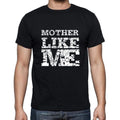 MOTHER Like me, black, Men's Short Sleeve Round Neck T-shirt 00055
