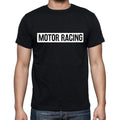 Motor Racing t shirt, mens t-shirt, occupation, S Size, Black, Cotton