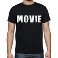 movie Men's Short Sleeve Round Neck T-shirt , Black T-shirt EN