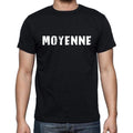 moyenne, Französisches Wörterbuch, Herren-Kurzarm-Rundhals-T-Shirt 00009