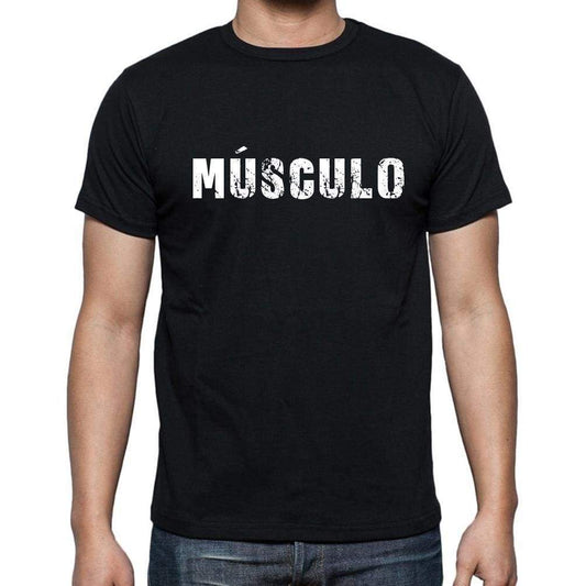 Msculo Mens Short Sleeve Round Neck T-Shirt - Casual