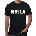 mulla Men's Retro T shirt Black Birthday Gift 00553