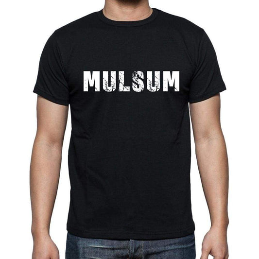 Mulsum Mens Short Sleeve Round Neck T-Shirt 00003 - Casual